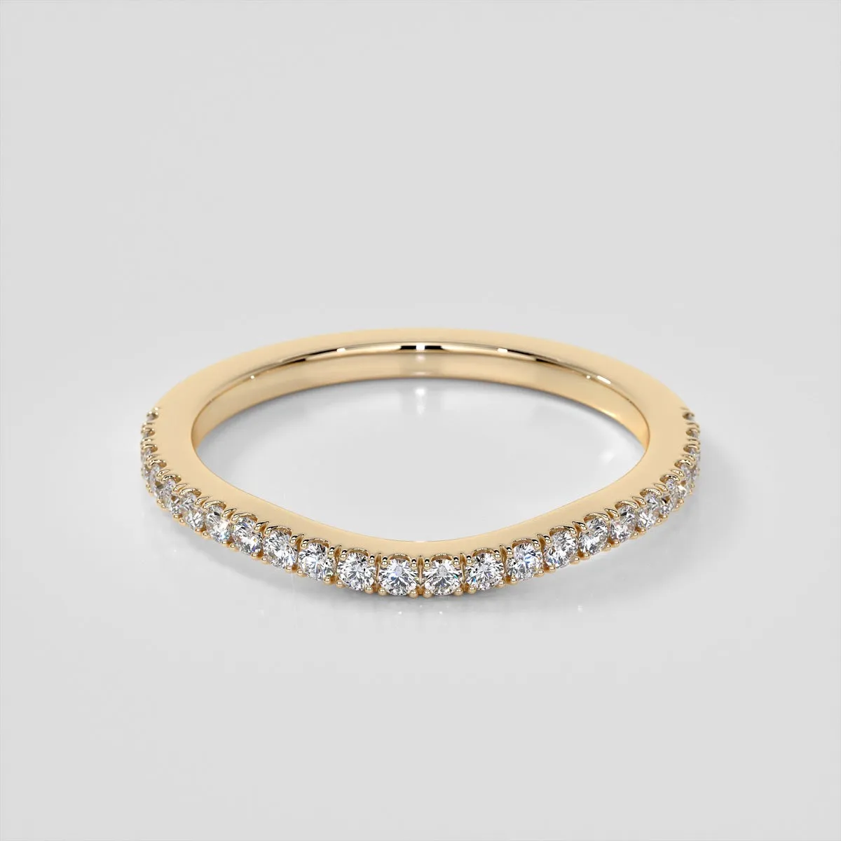 Lab Grown Diamond Radiant Cut Halo Engagement Ring With Accents