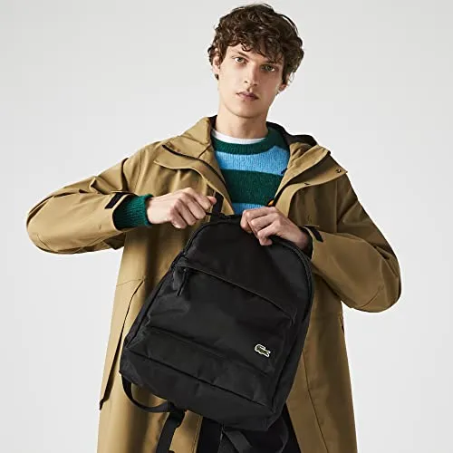 Lacoste Men's Shoulder Bags, Black, One Size