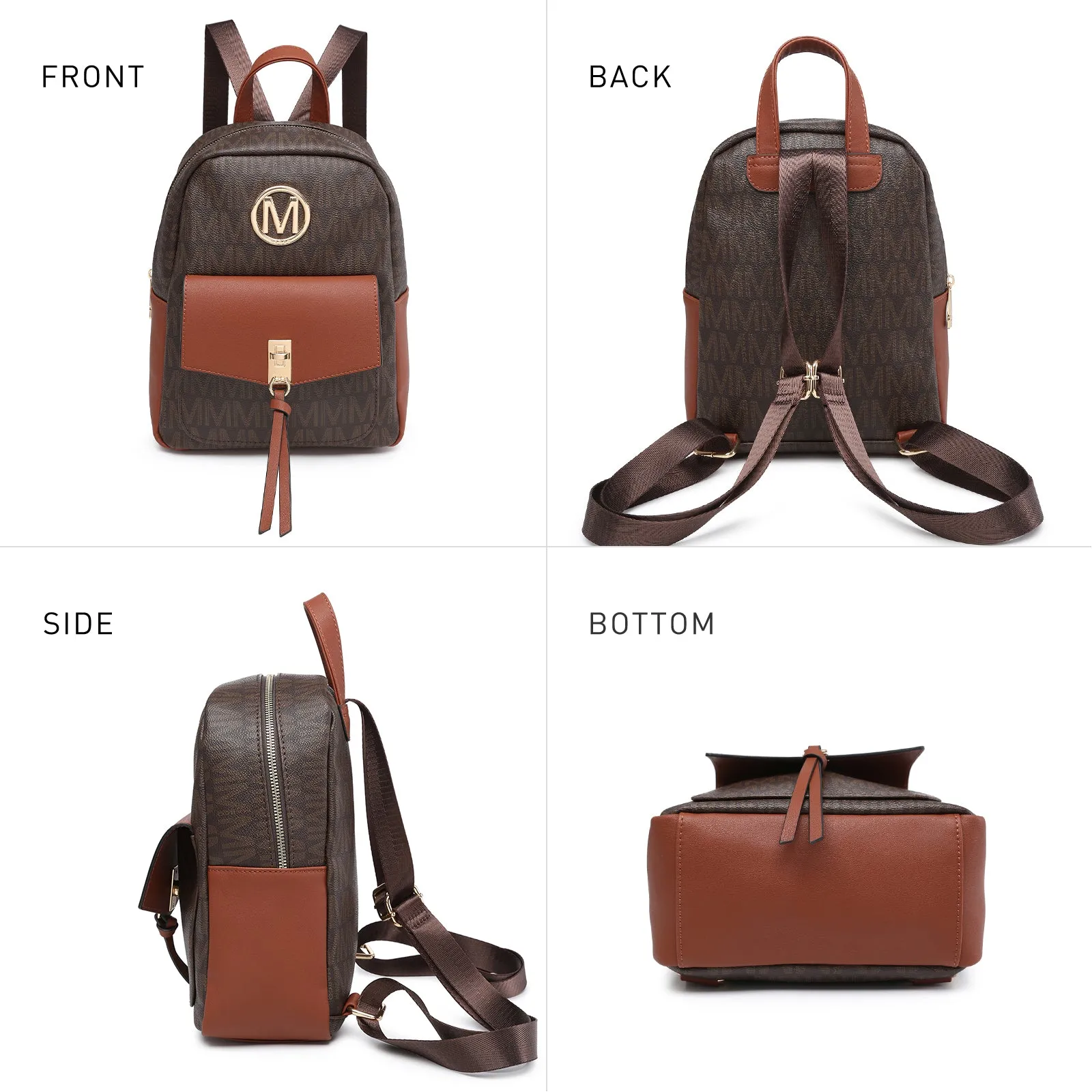 Ladies Small Backpack Purse for Women Fashion Daypacks Purse