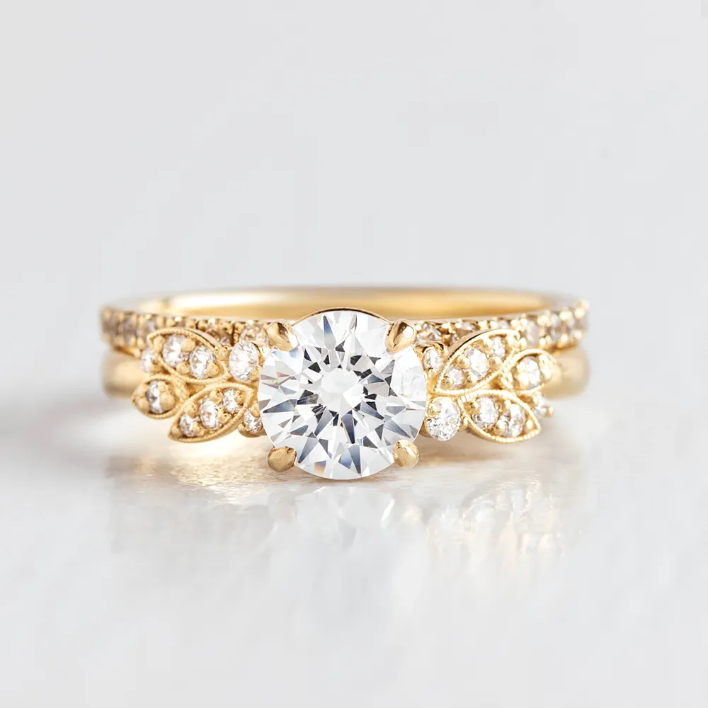 Laurel ~ Brilliant Cut Ring