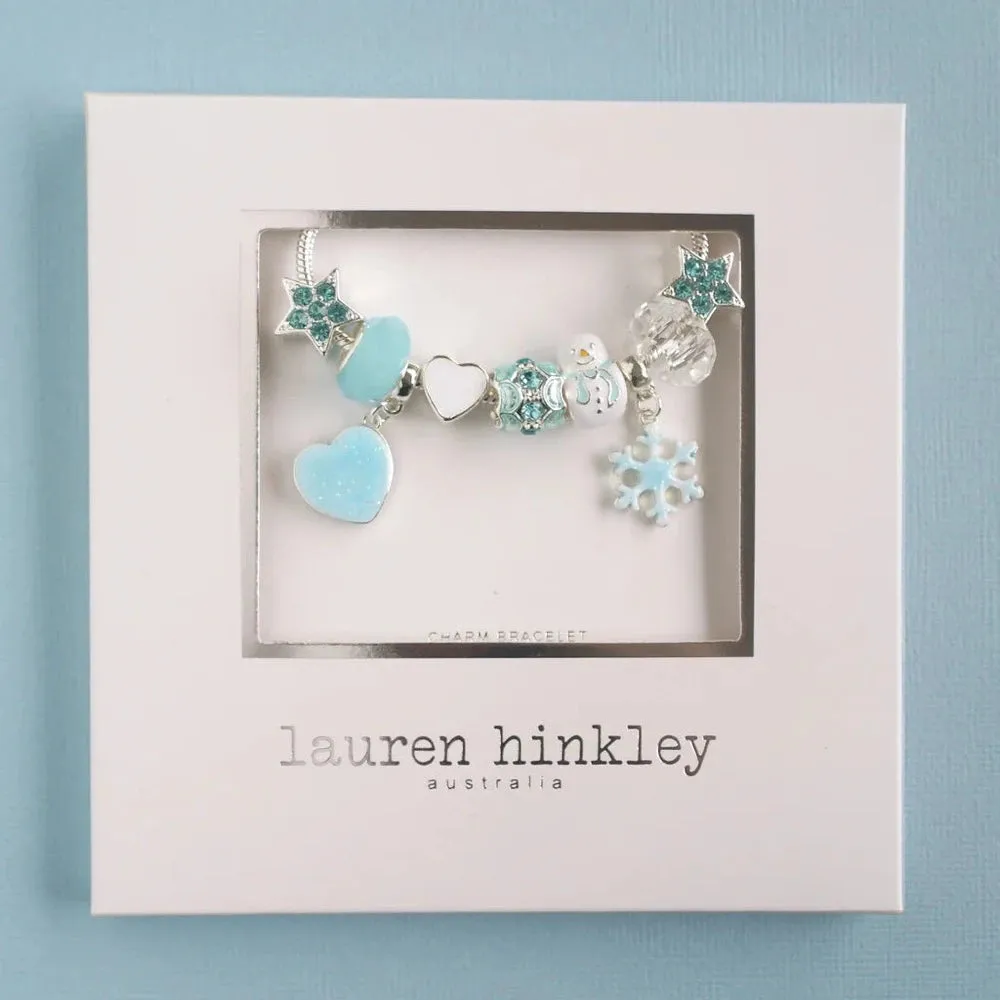 LAUREN HINKLEY ICE PRINCESS CHARM BRACELET