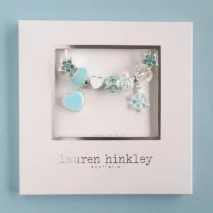 LAUREN HINKLEY ICE PRINCESS CHARM BRACELET