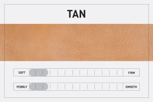LEATHER FANNY PACK / LEATHER WAIST BAG - TAN