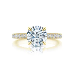 Lennon Round Diamond Solitaire