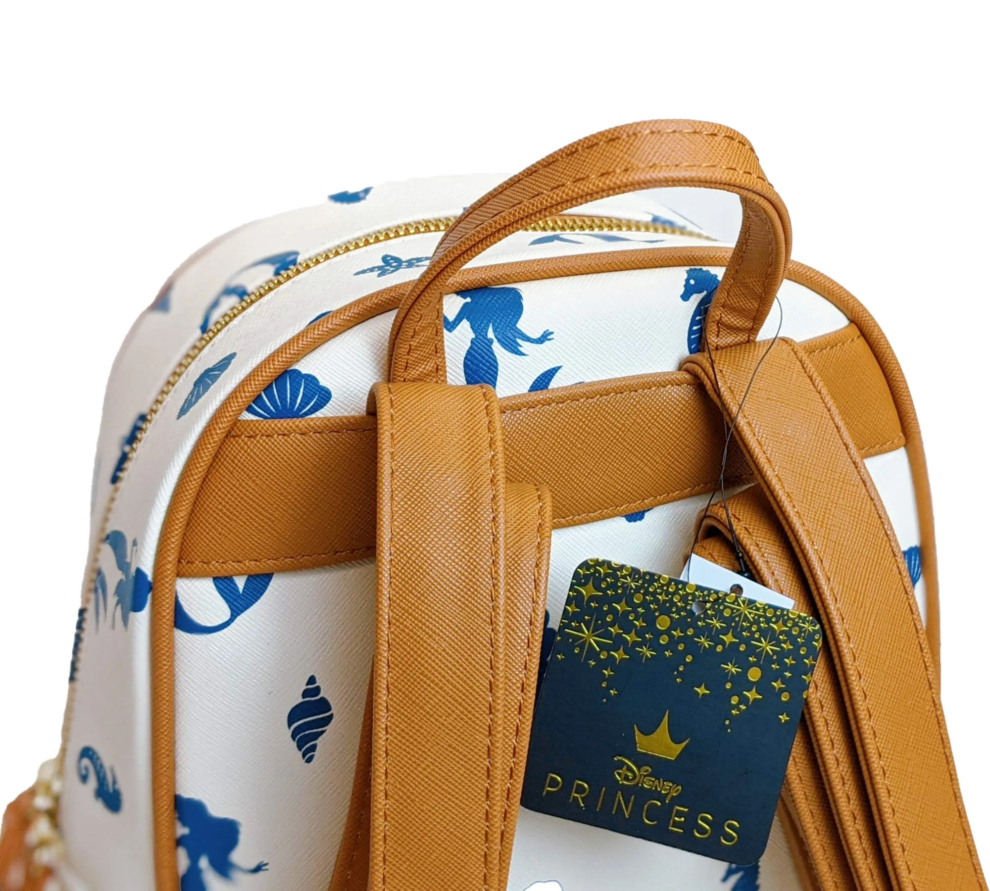 Loungefly Ariel Seahorse AOP Mini Backpack Standard