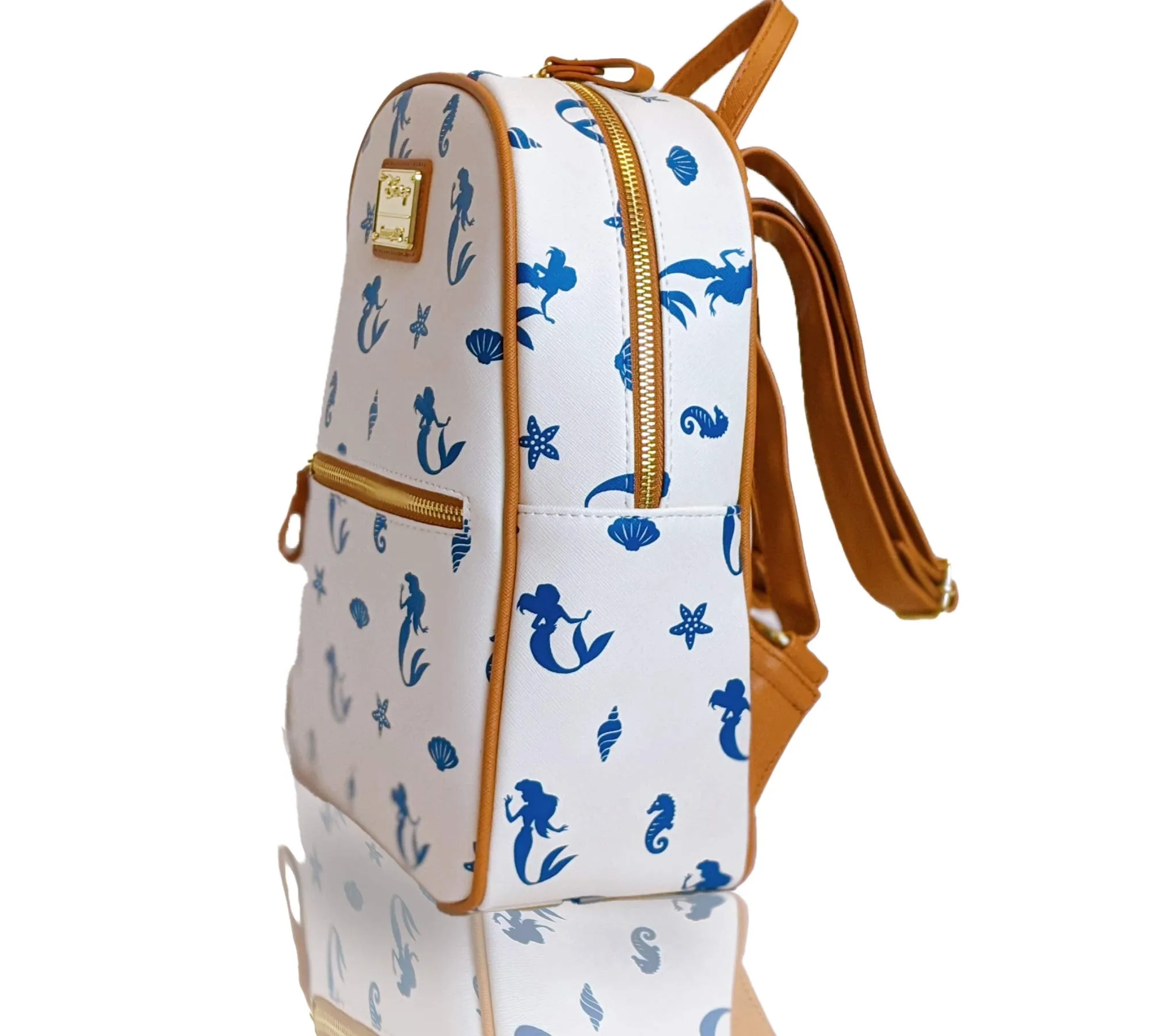 Loungefly Ariel Seahorse AOP Mini Backpack Standard