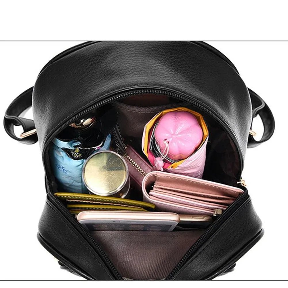 <bold>Youth Fashion Backpack  <br>Vegan-Leather