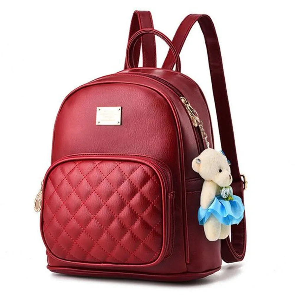 <bold>Youth Fashion Backpack  <br>Vegan-Leather