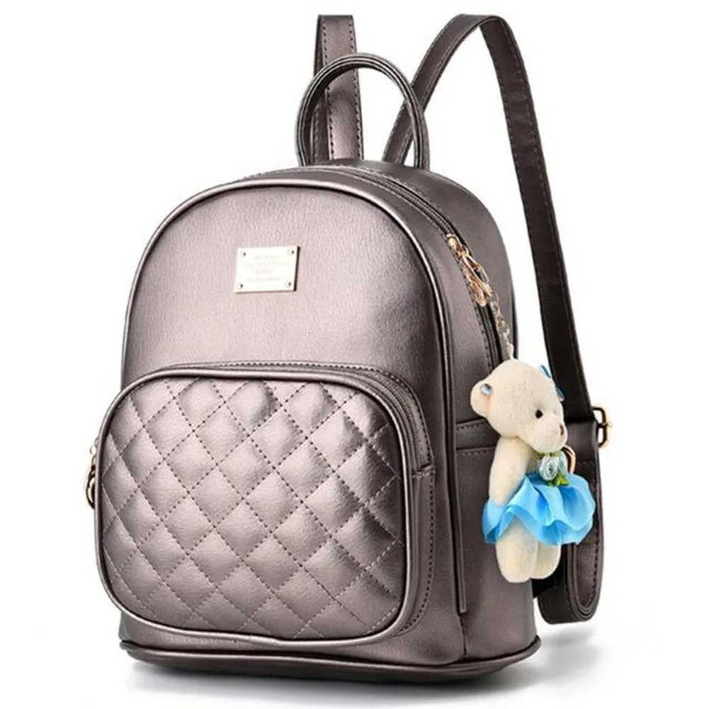<bold>Youth Fashion Backpack  <br>Vegan-Leather