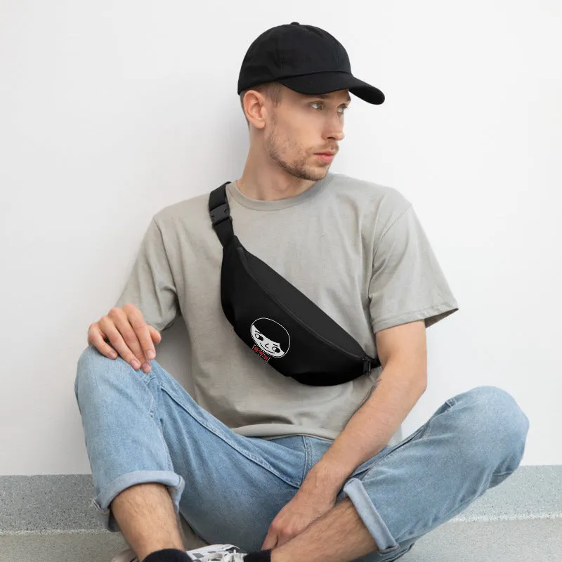 Luke "Perfect Gentleman" Unisex (Men/Women) Black Fanny Pack