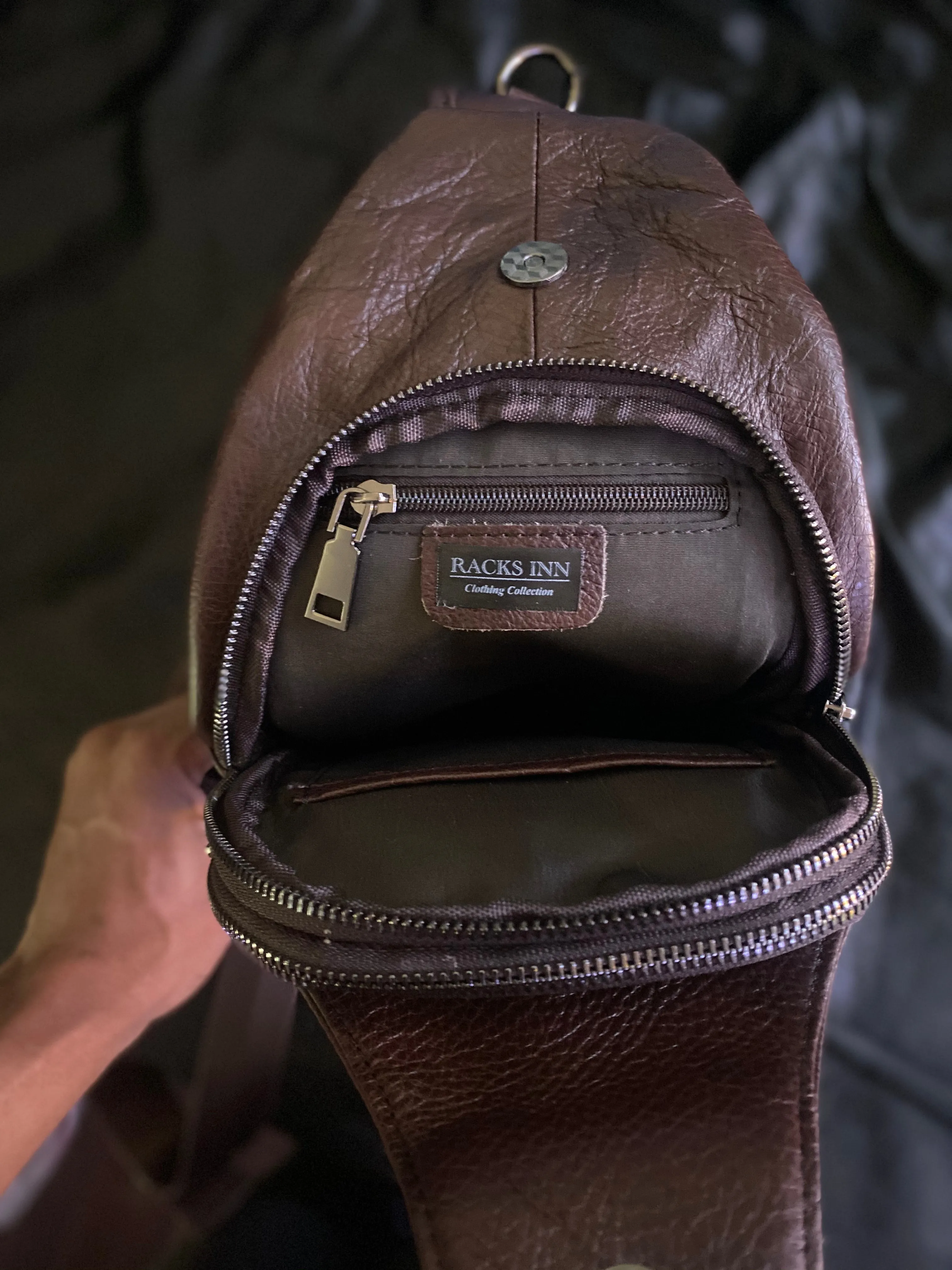 Luxury Sling Bag - Dust Brown