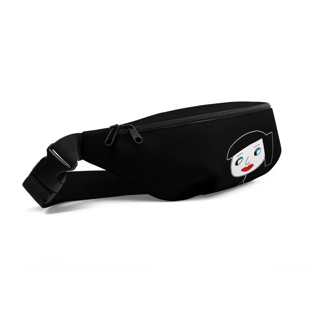 Lynn "Beauty-Face" Black Fanny Pack