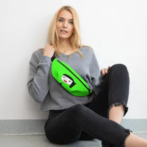 Lynn "Beauty-Face" Unisex (Men/Women) Neon Green Fanny Pack