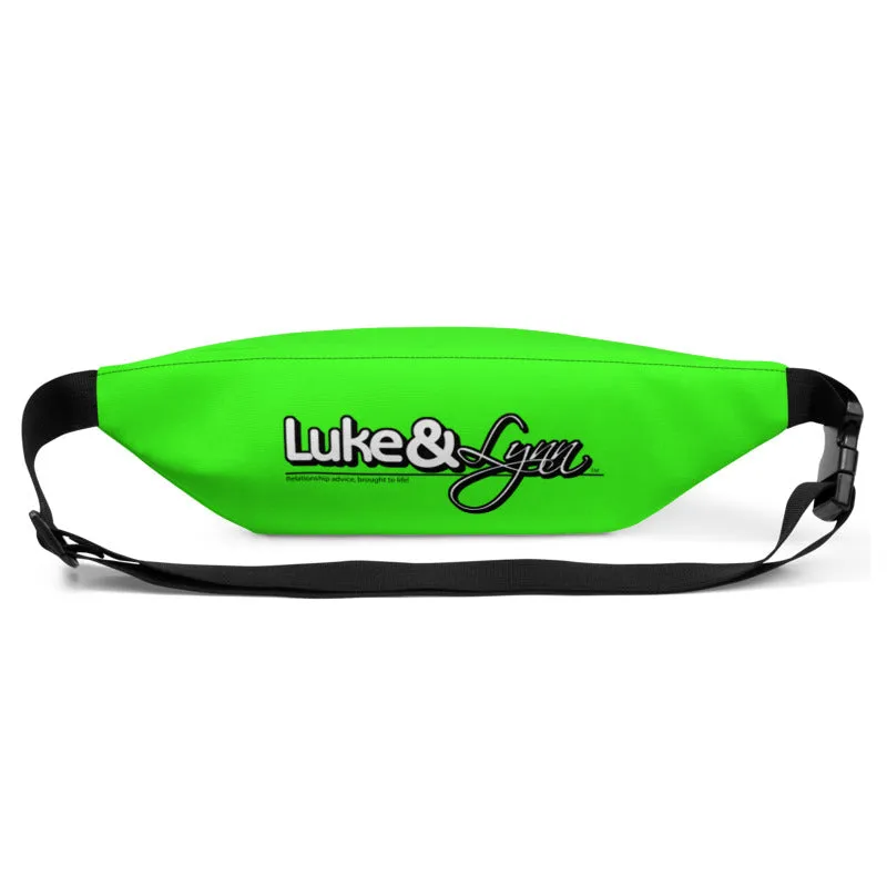 Lynn "Beauty-Face" Unisex (Men/Women) Neon Green Fanny Pack