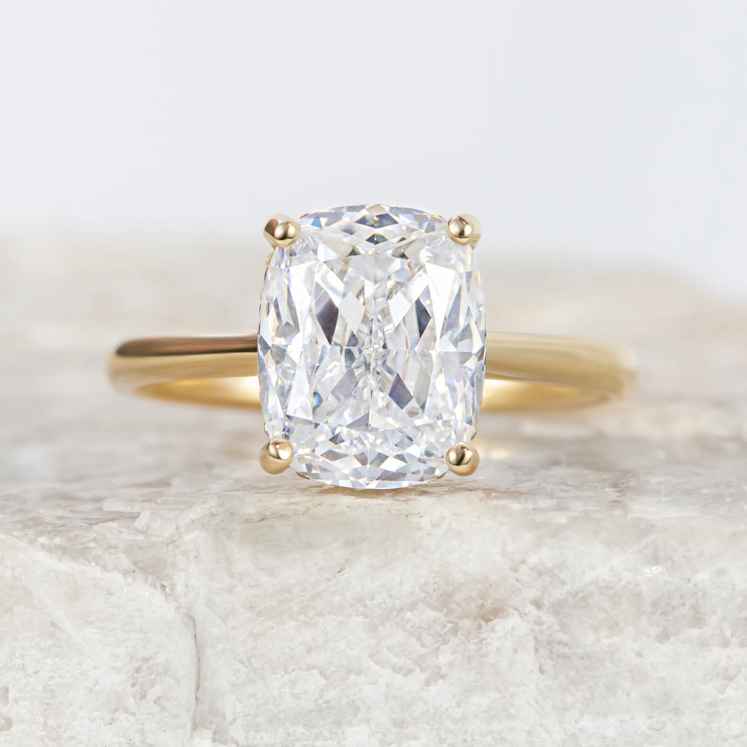Maeve ~ Cushion Cut Engagement Ring