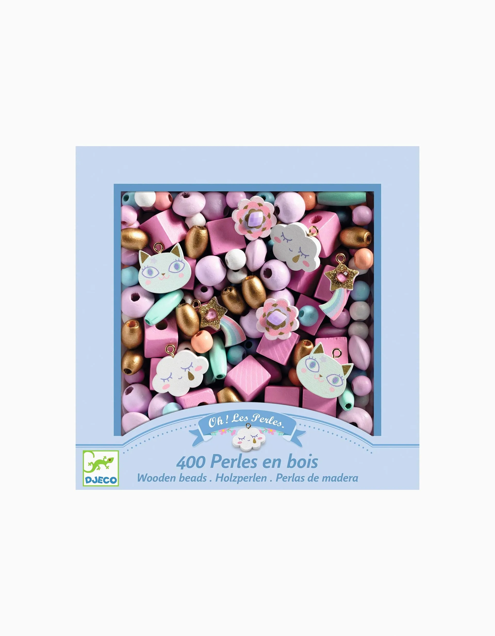 Make Your Own Rainbow Bracelet Set Djeco 4A 