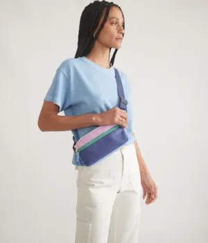 Marine Layer Colorblock Fanny Pack in Lilac Colorblock