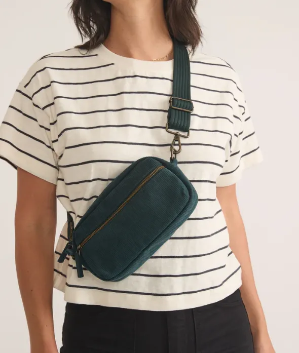 Marine Layer Corduroy Fanny Pack in Pine