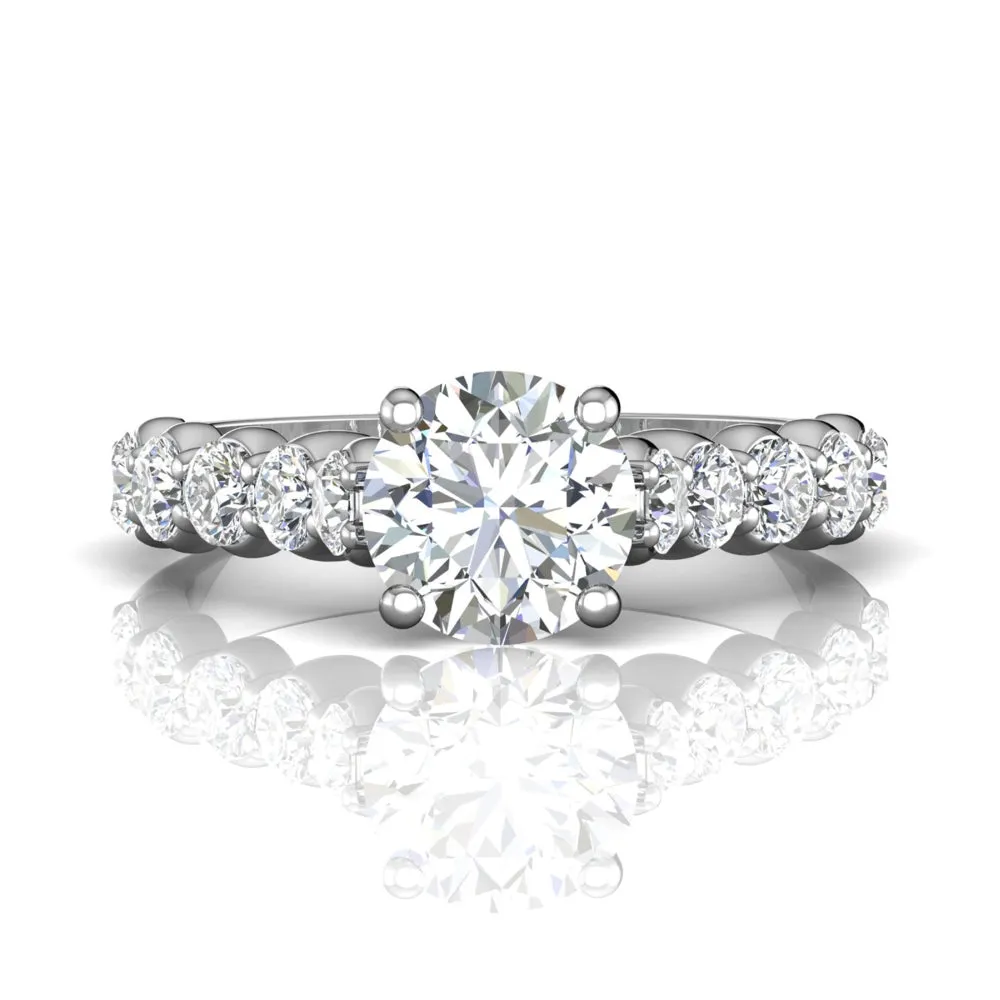 Martin Flyer Prong Set Diamond Engagement Ring