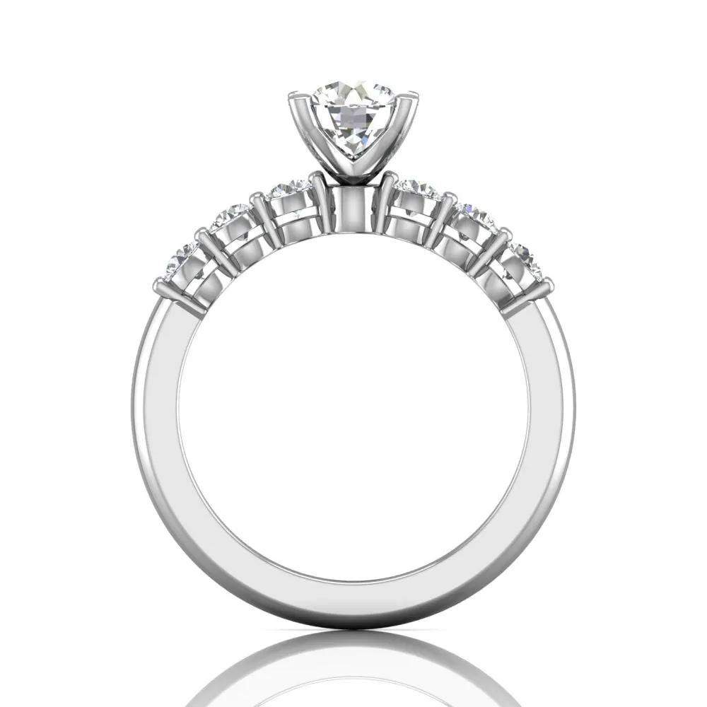Martin Flyer Prong Set Diamond Engagement Ring