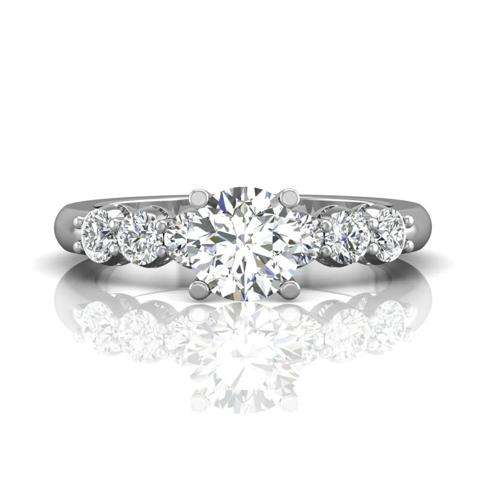 Martin Flyer Prong Set Diamond Engagement Ring