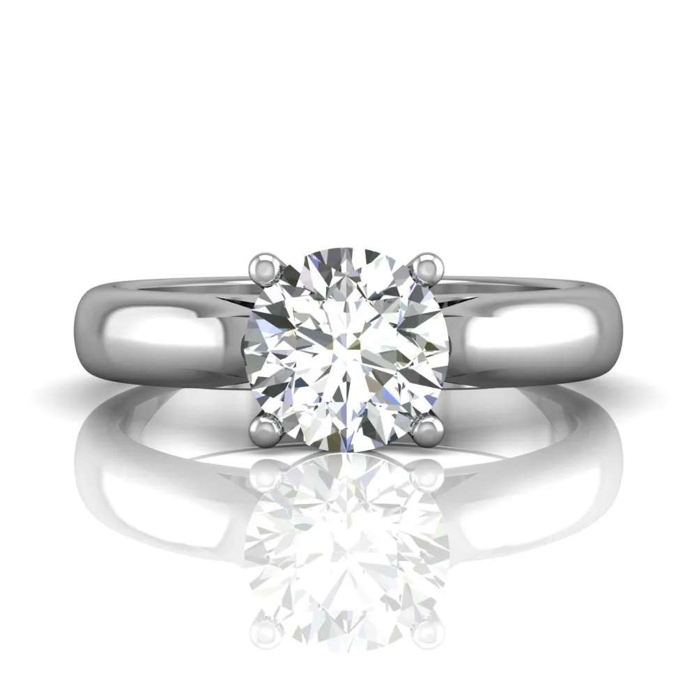Martin Flyer Solitaire Engagement Ring