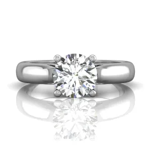 Martin Flyer Solitaire Engagement Ring