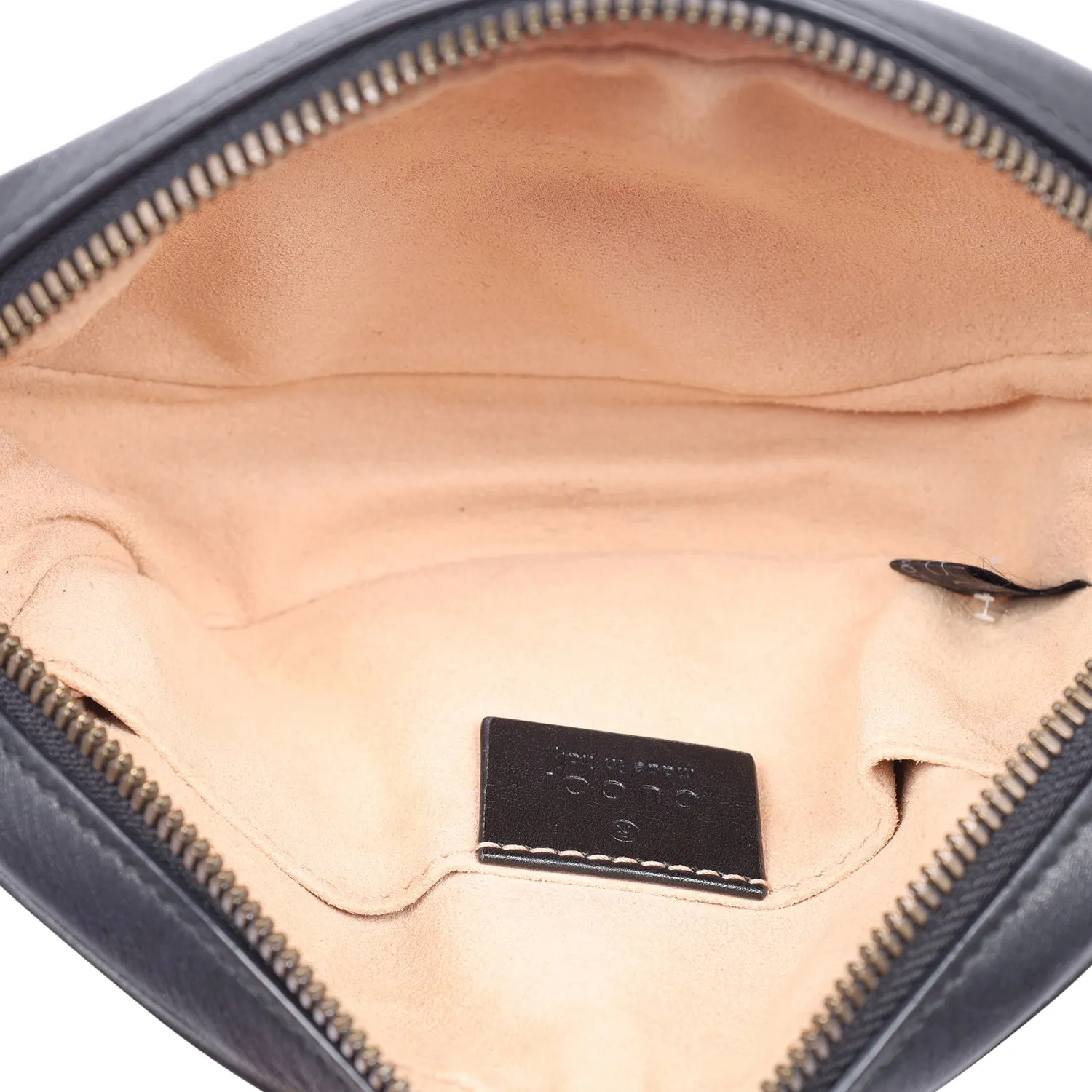 Matelasse GG Marmont Belt Bag 75 30 Black