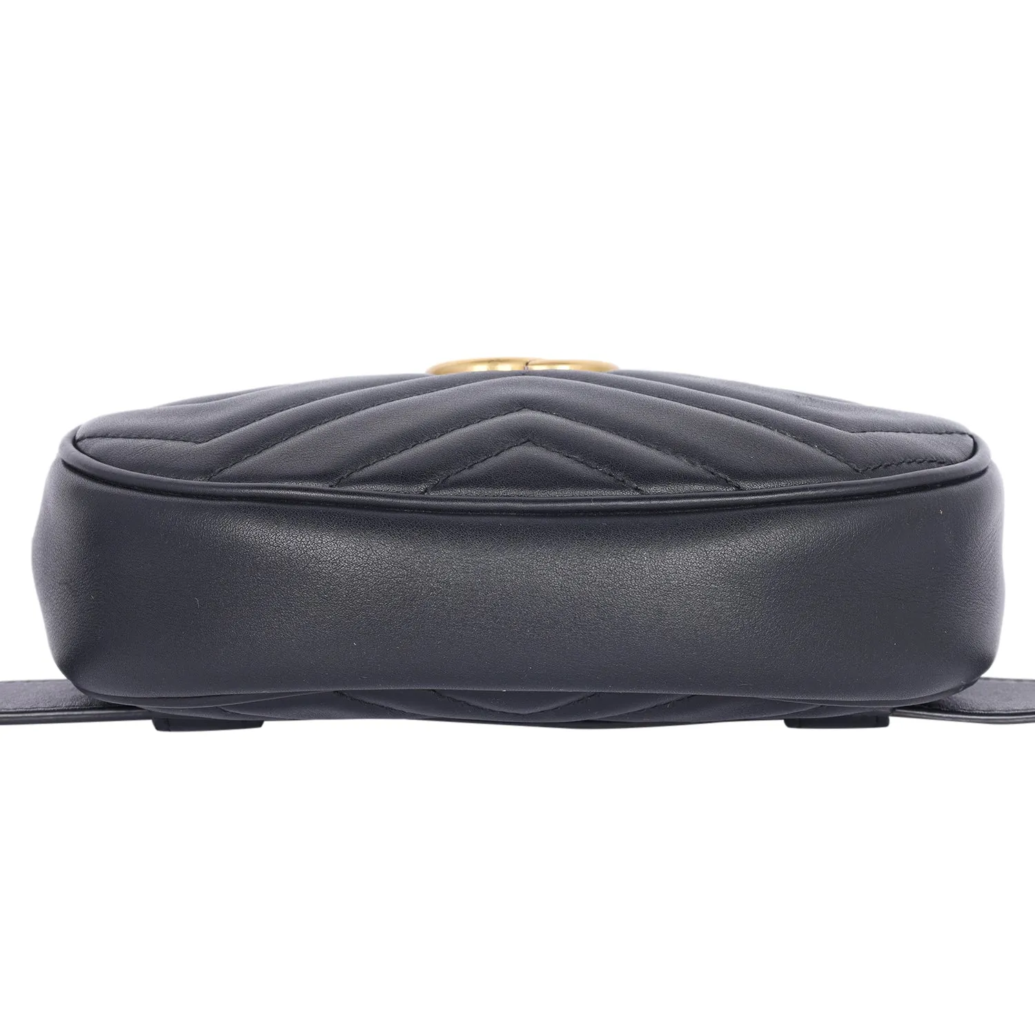 Matelasse GG Marmont Belt Bag 75 30 Black