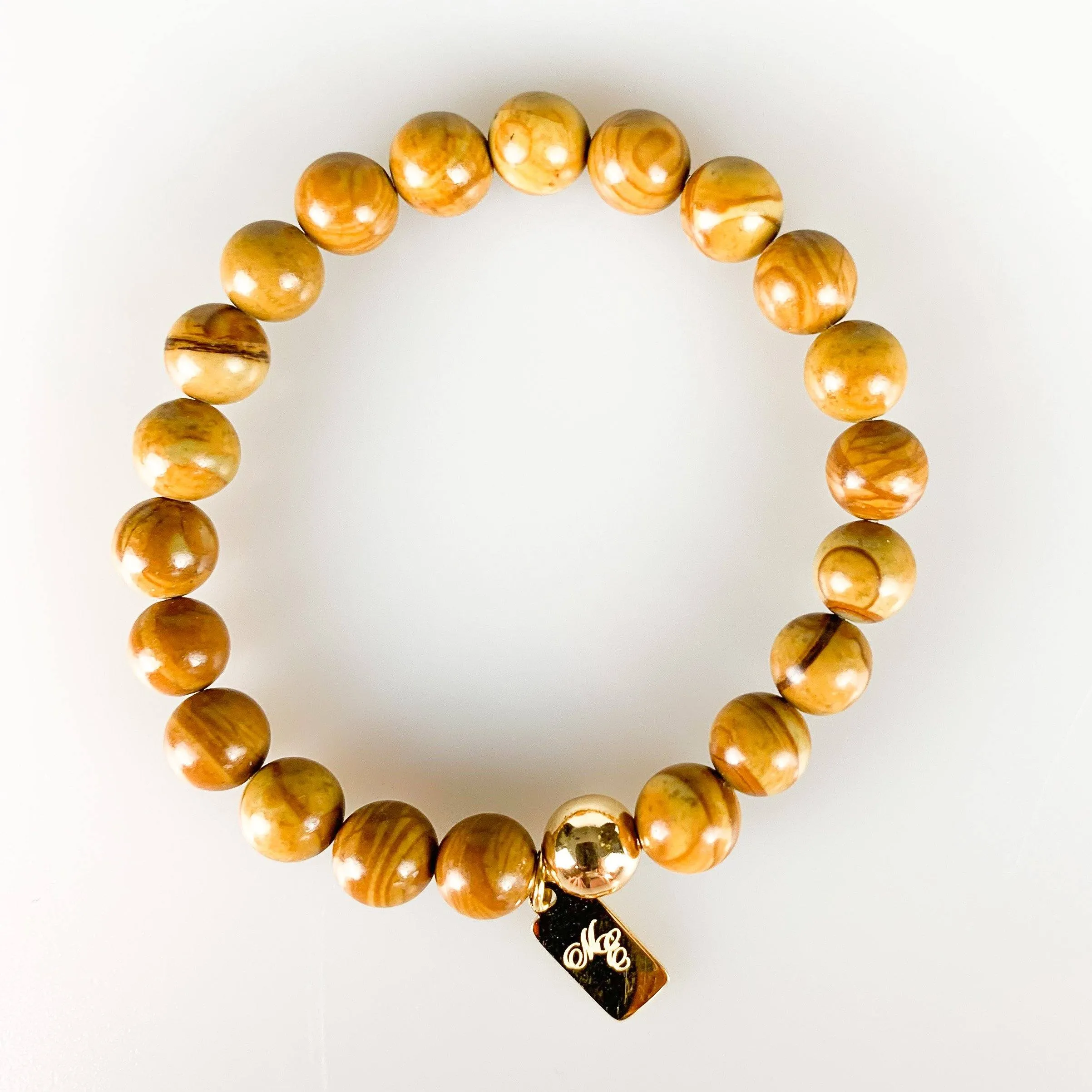 ME™ Basics Wooden Jasper 7-inch Bracelet