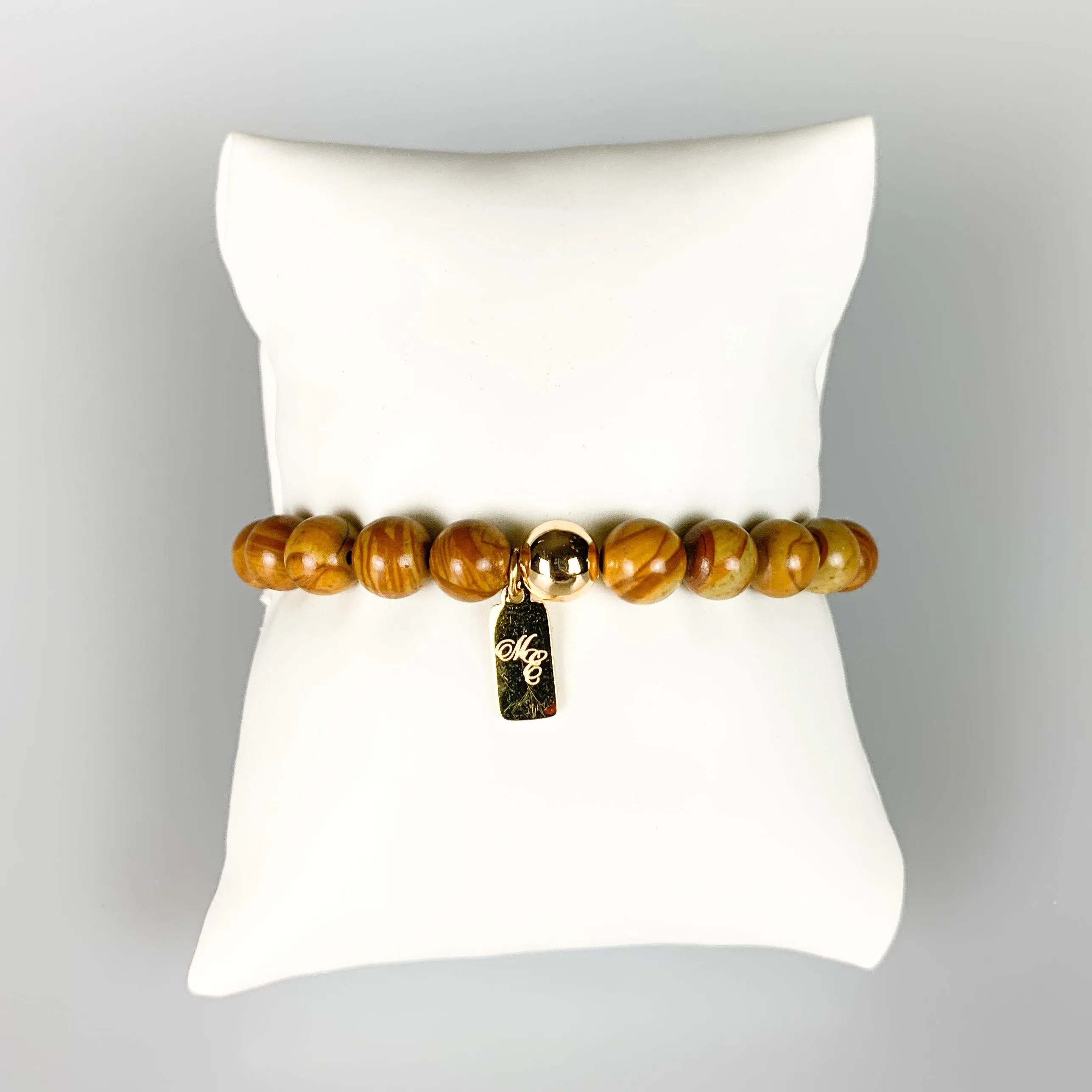 ME™ Basics Wooden Jasper 7-inch Bracelet