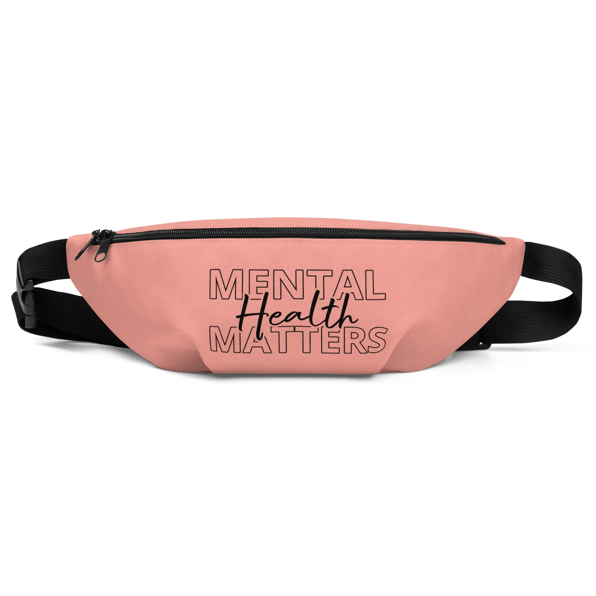 Mental Health Matters Rose Fanny Pack