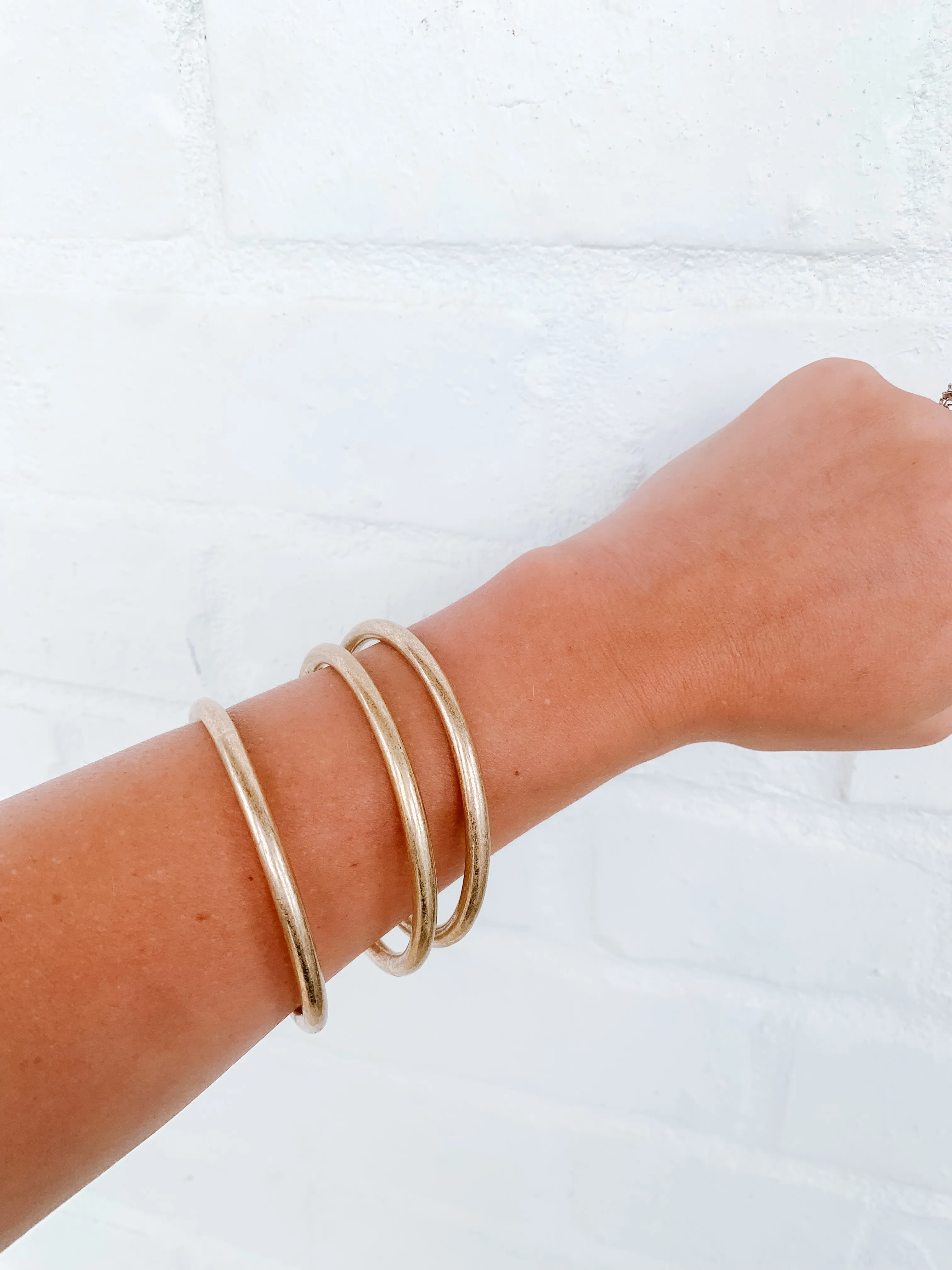 Metal Bangle Set
