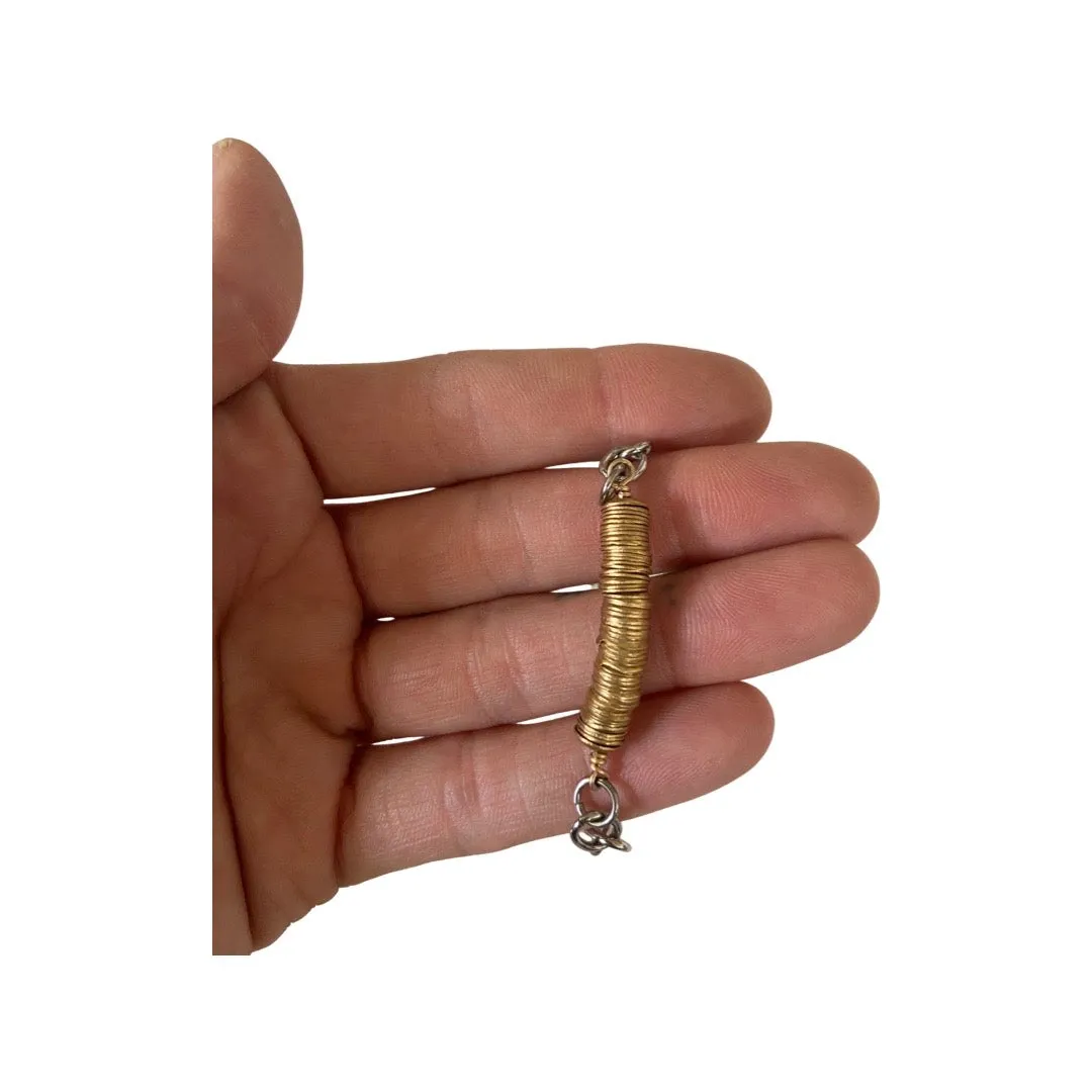 Metal Heishi Bracelets