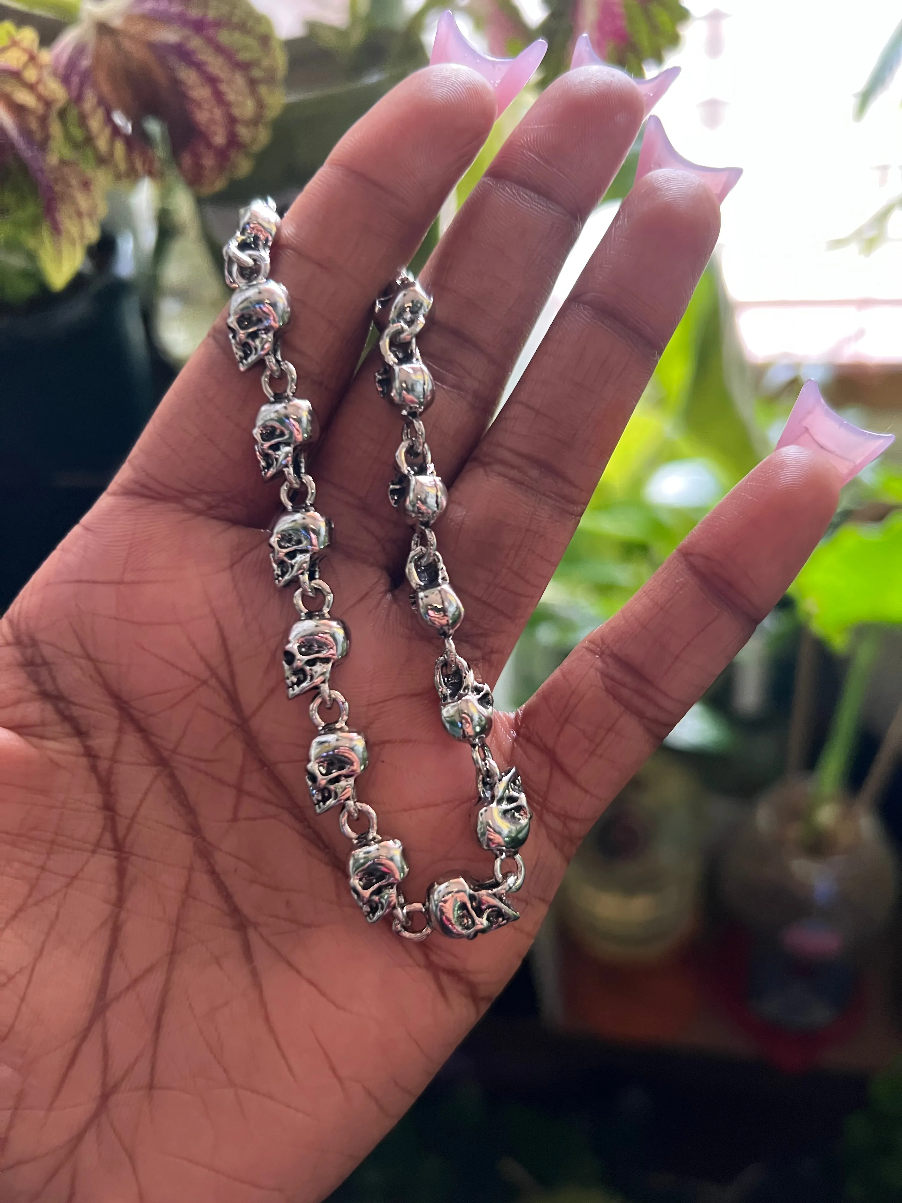 Metal punk bracelet