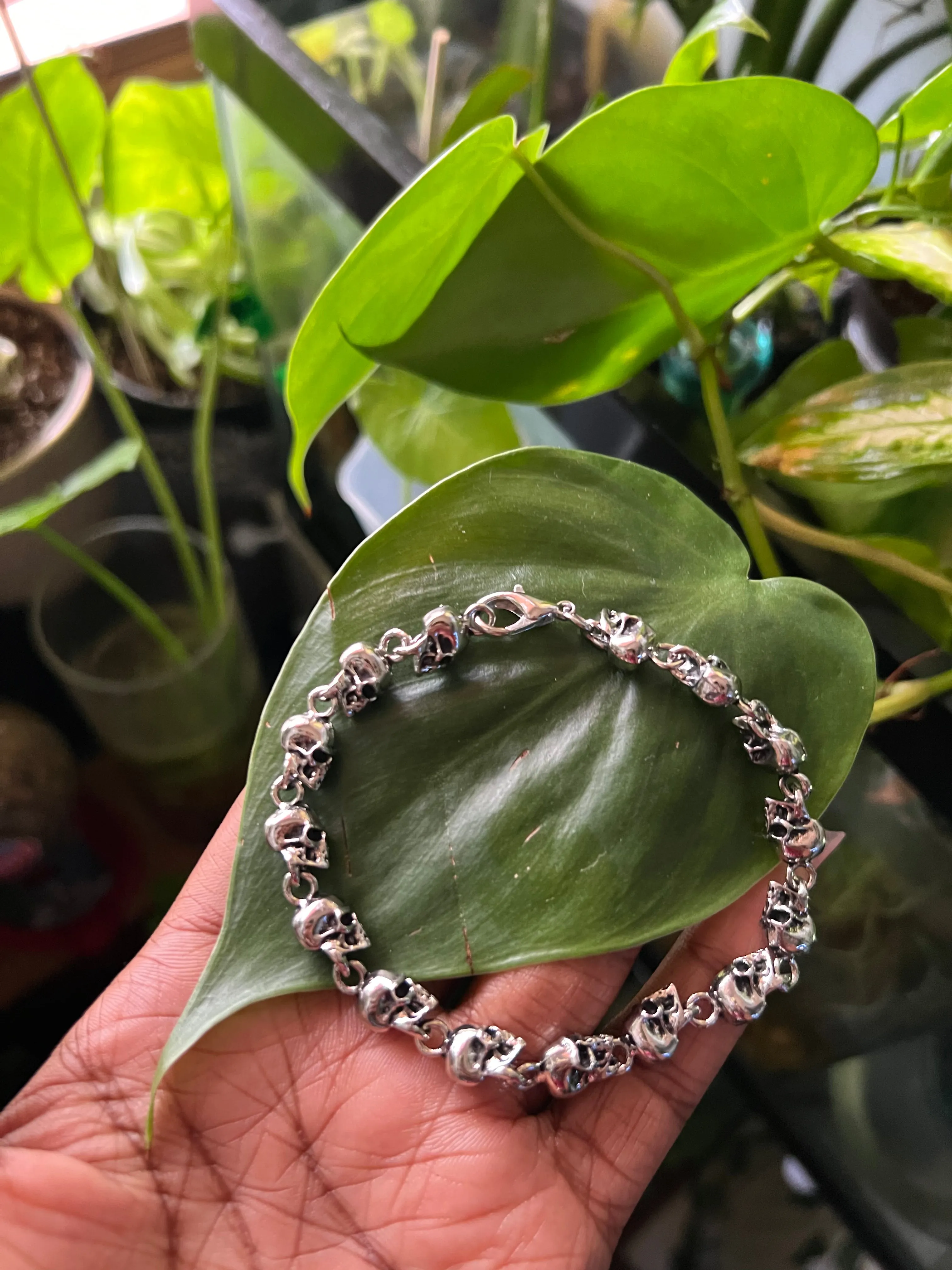Metal punk bracelet