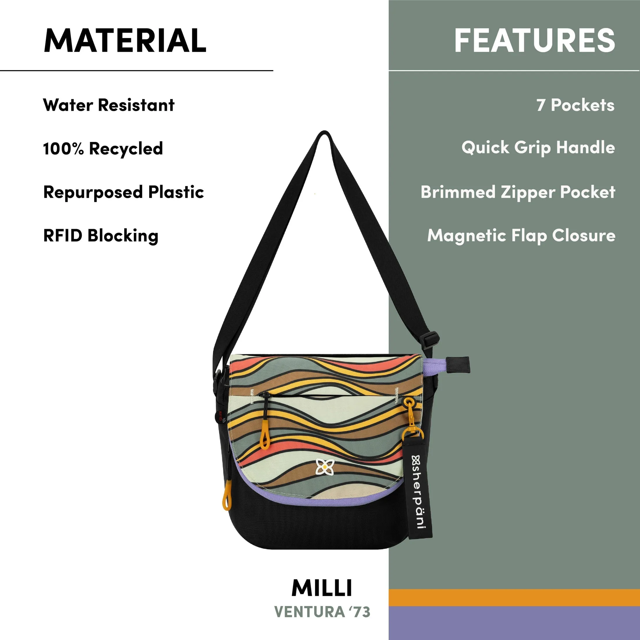 Milli Mini Messenger Bag - Sherpani