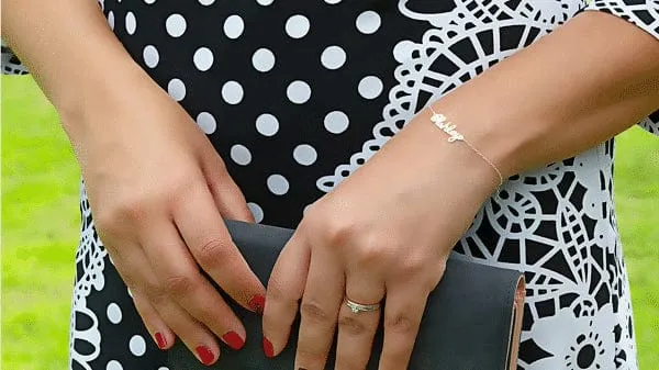 Mini Name Plate Bracelets