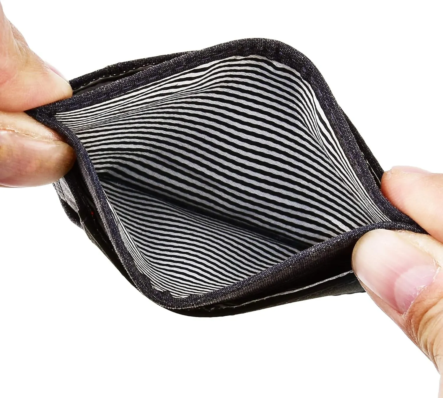 Minimalist Front Pocket Wallet, RFID Blocking Thin Credit Card Holder For Men & Women