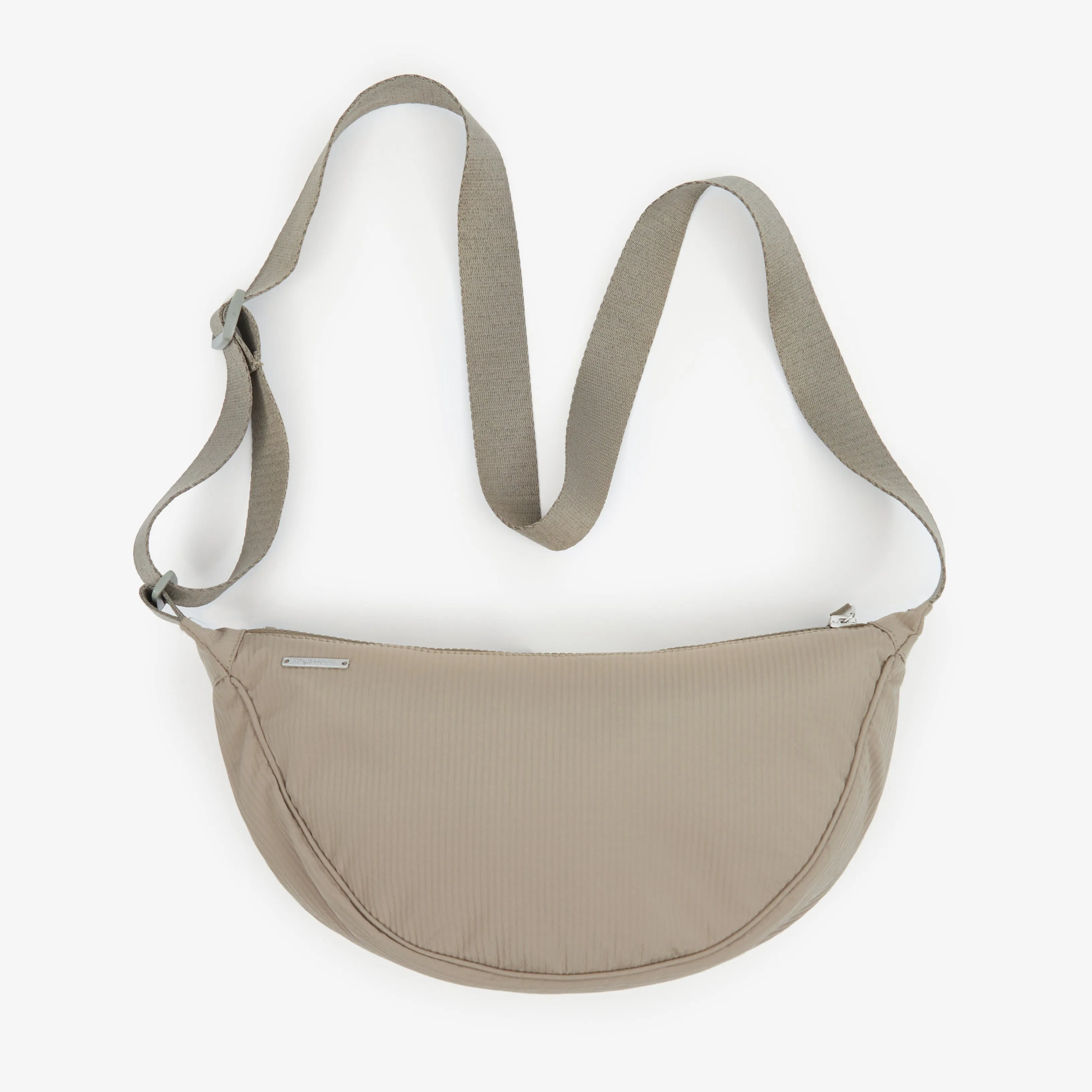 MINO RIB CROSSBODY BAG - dusty olive
