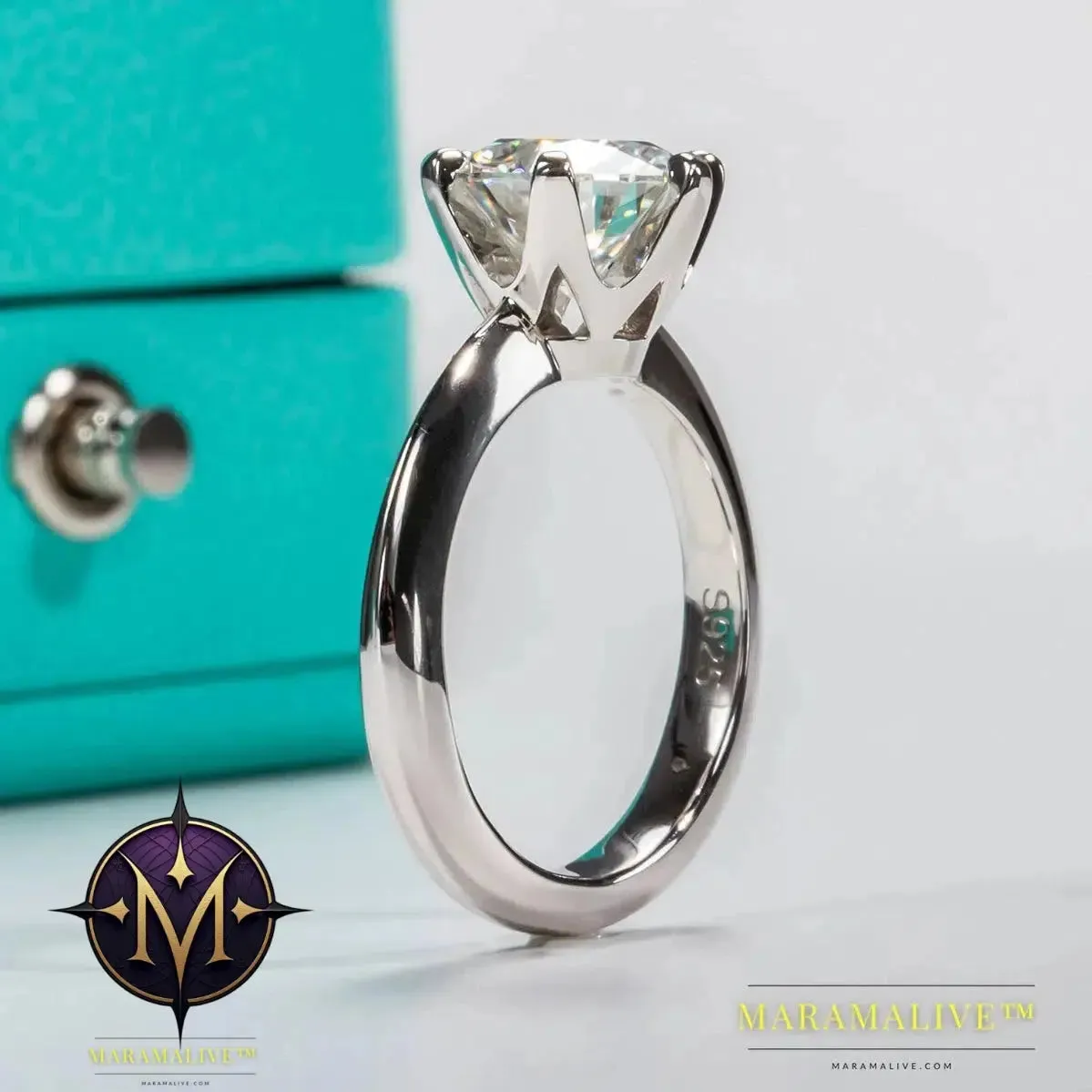 Moissanite Solitaire Rings: Stunning Engagement Jewelry