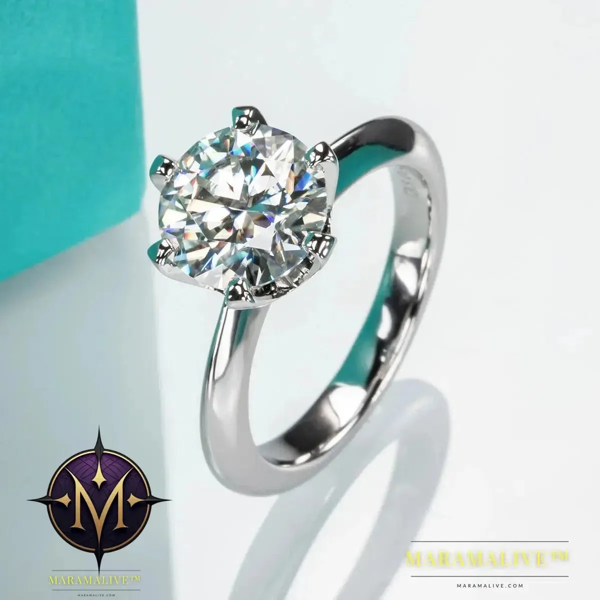 Moissanite Solitaire Rings: Stunning Engagement Jewelry