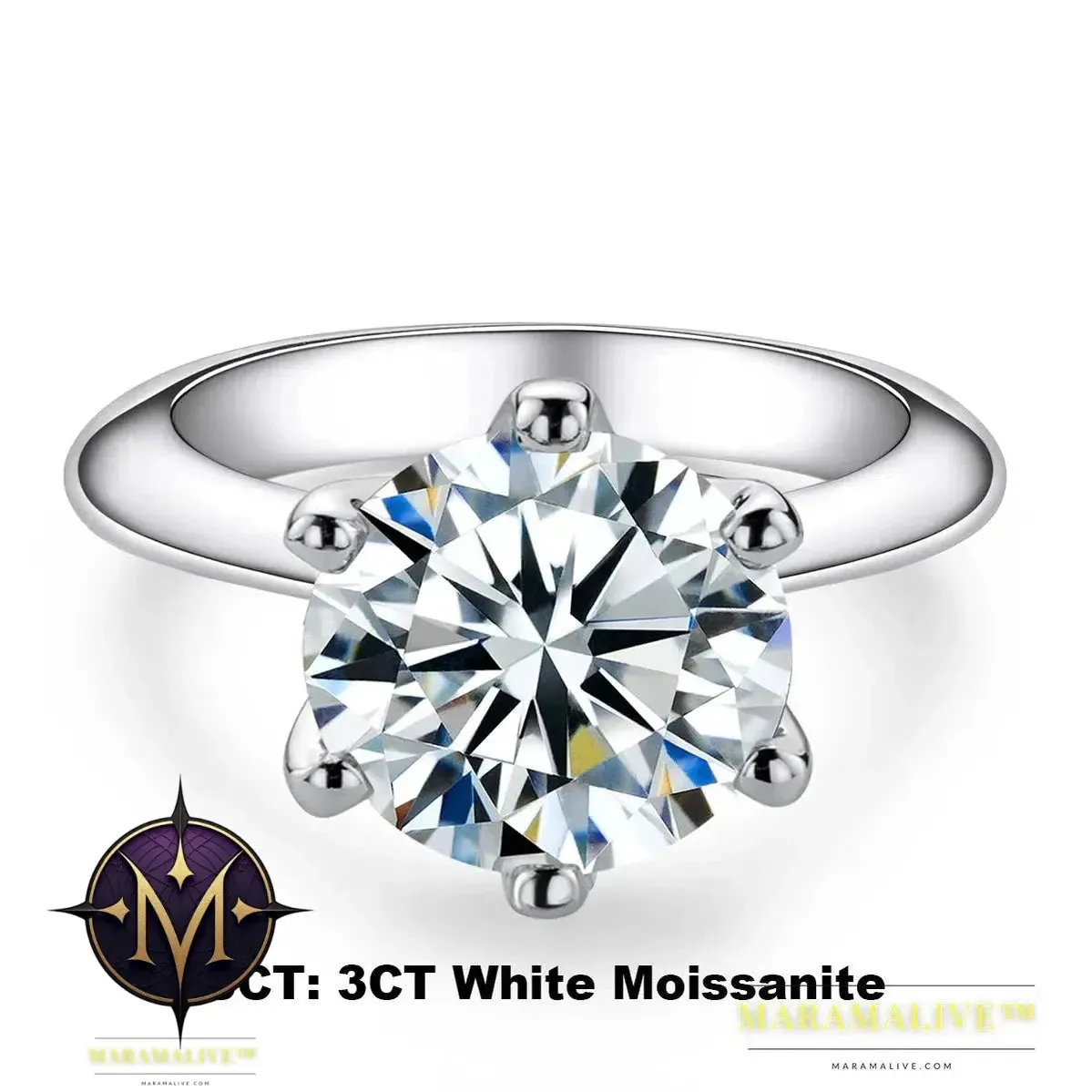Moissanite Solitaire Rings: Stunning Engagement Jewelry