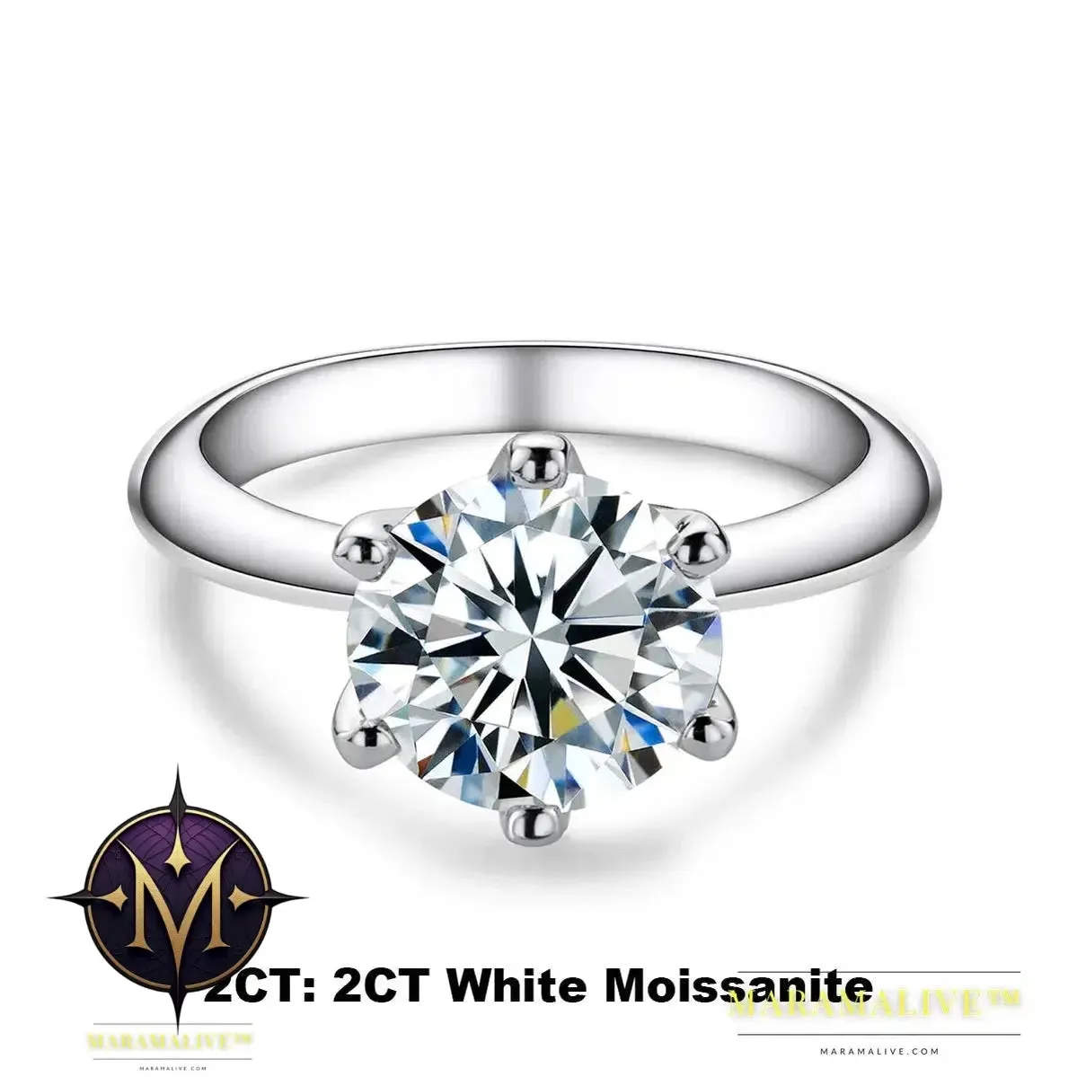 Moissanite Solitaire Rings: Stunning Engagement Jewelry