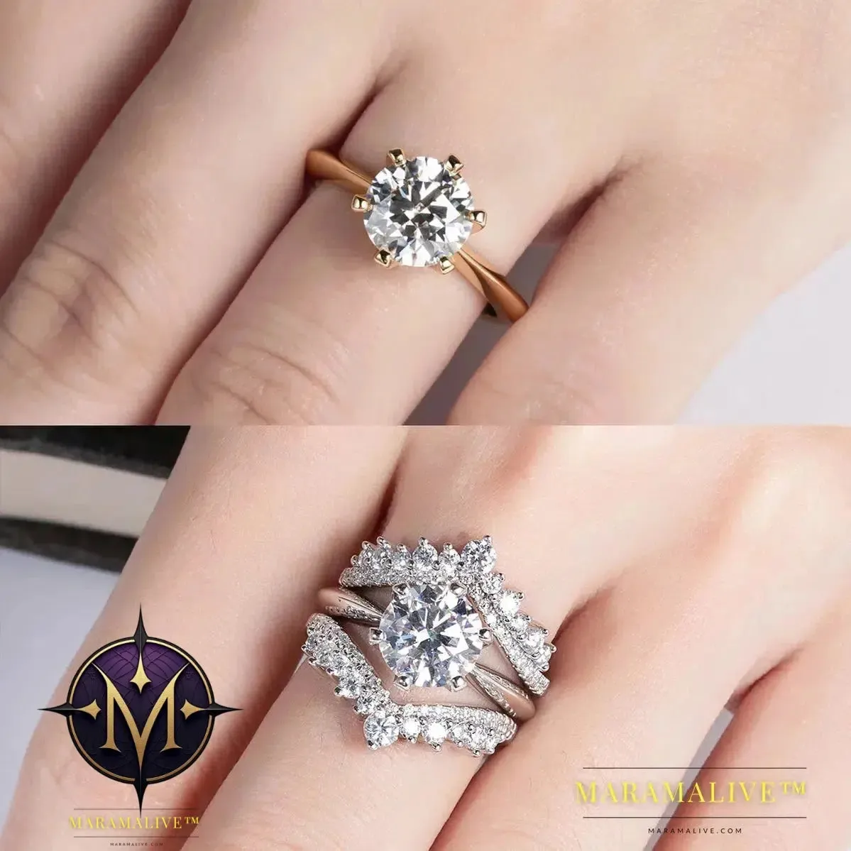 Moissanite Solitaire Rings: Stunning Engagement Jewelry