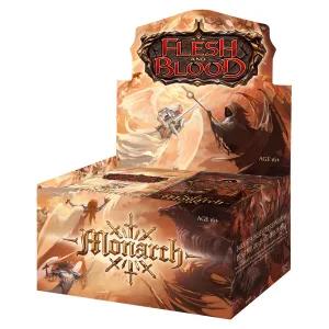 Monarch First Edition Booster Box Flesh and Blood