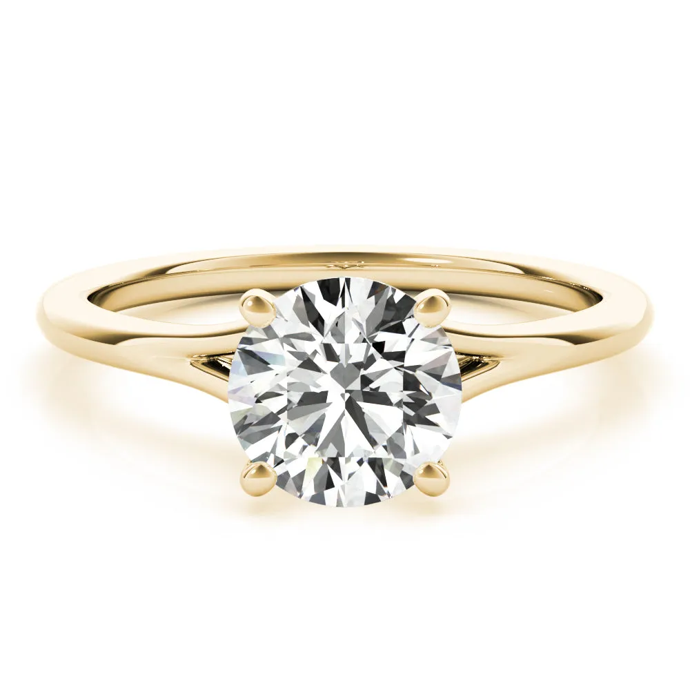 Nadine Solitaire Diamond Engagement Ring