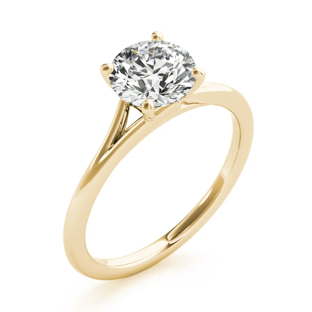 Nadine Solitaire Diamond Engagement Ring