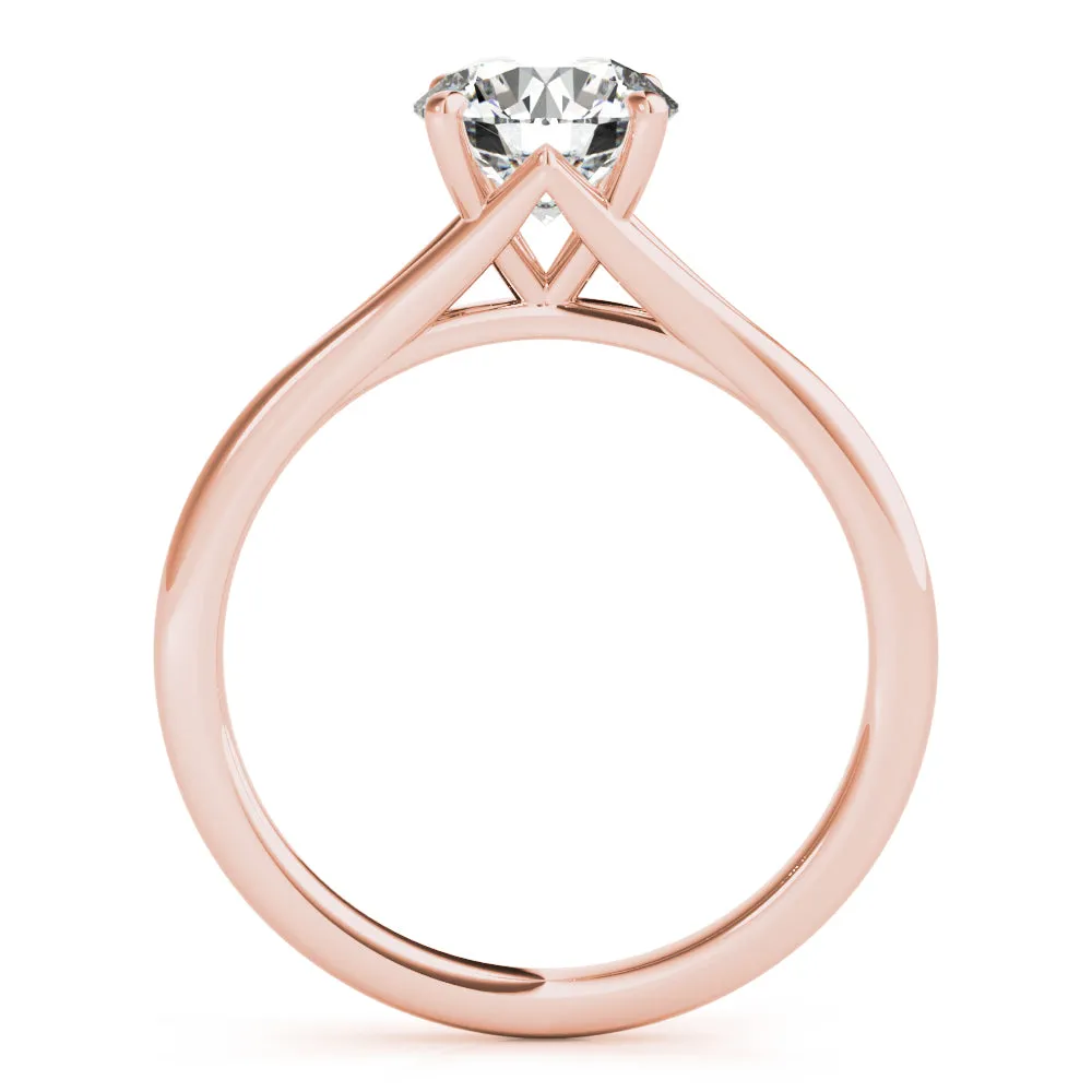 Nadine Solitaire Diamond Engagement Ring