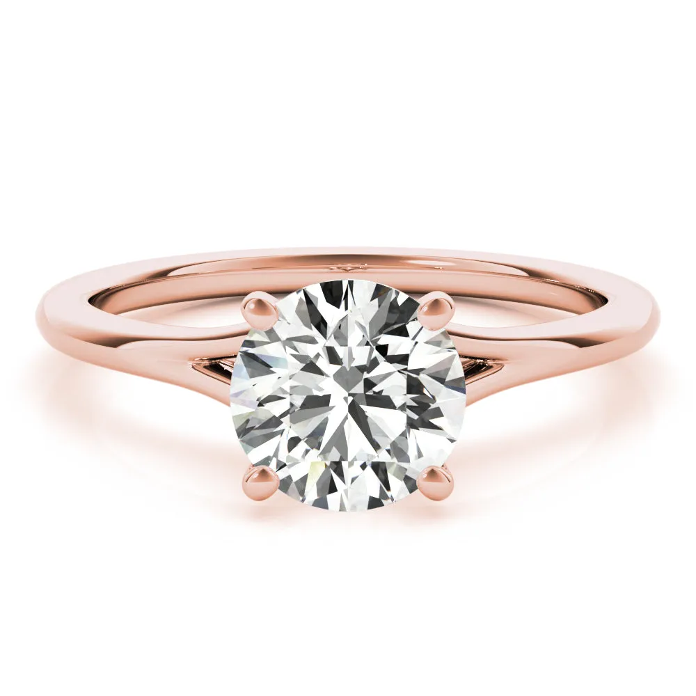 Nadine Solitaire Diamond Engagement Ring